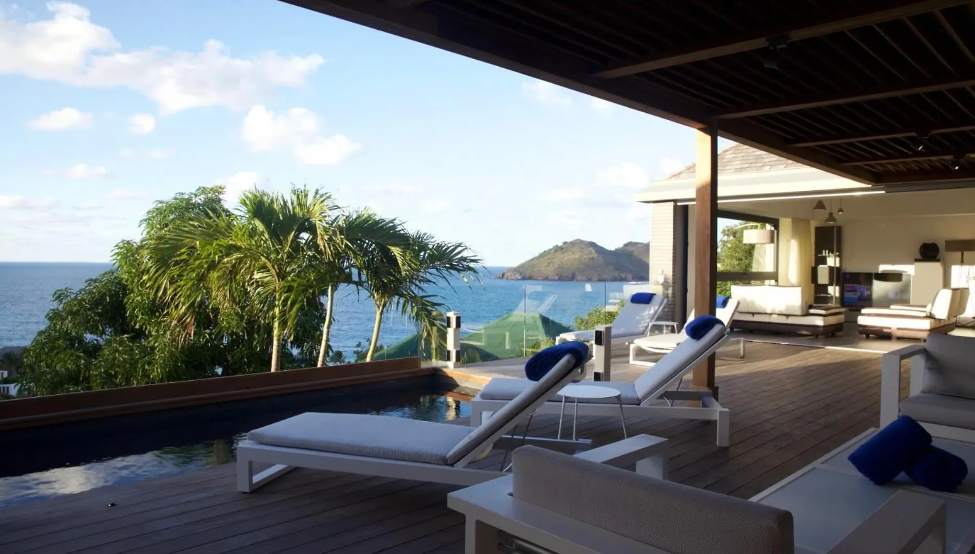 St. Barthelemy Luxurious 3 Bedroom Hilltop Villa With Heated Pool  St. Barthelemy